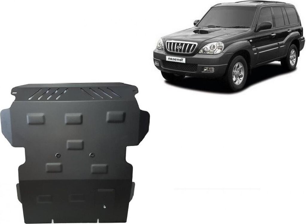 Ocelový ochranný kryt podvozku pro motor Hyundai Terracan Obrázek produktu 