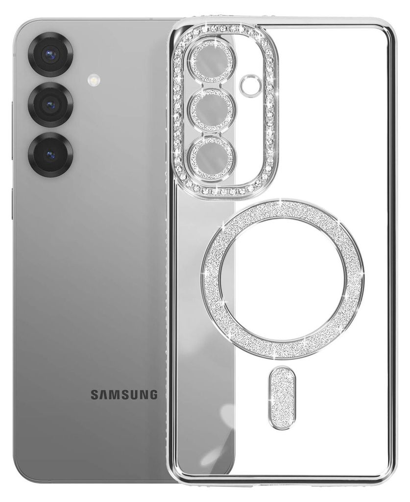 Avizar, custodia diamantata per Samsung Galaxy S25 MagSafe Immagine del prodotto 