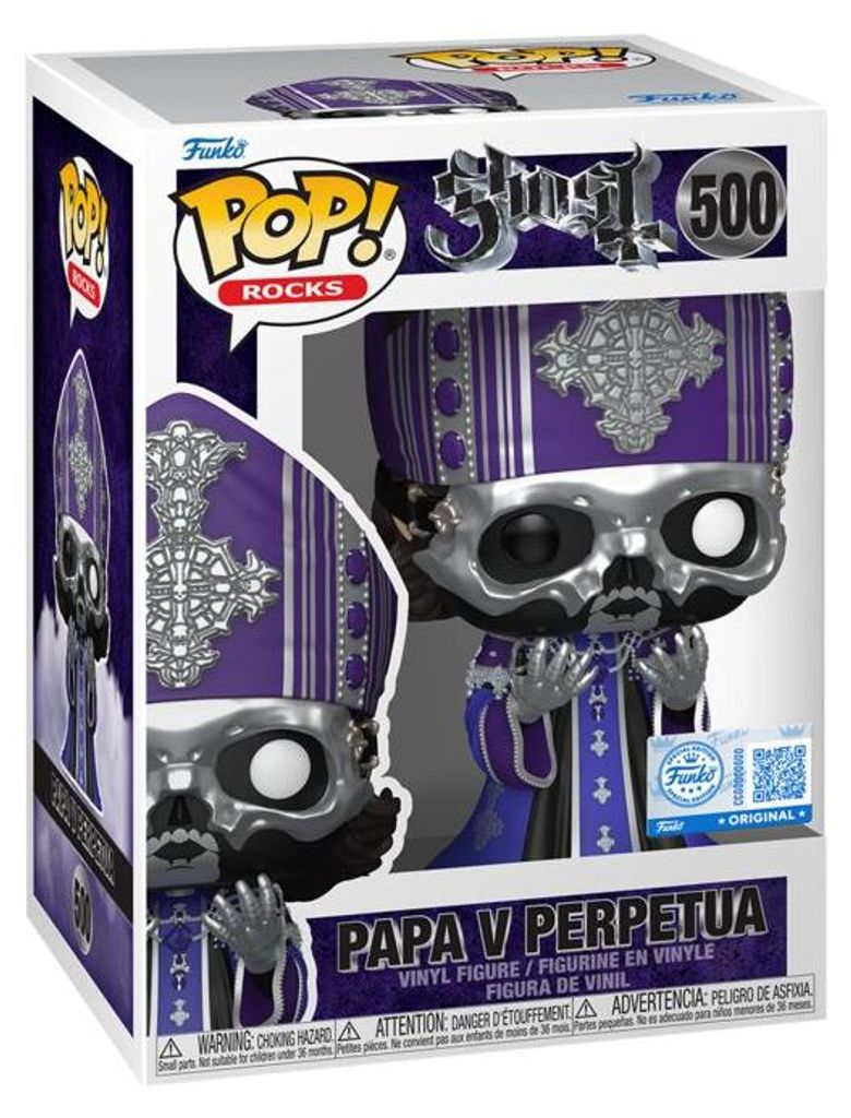 Funko Funko Pop!  Papa V Perpetua (Pop! Rocks) Vinyl Figur Produktbild 