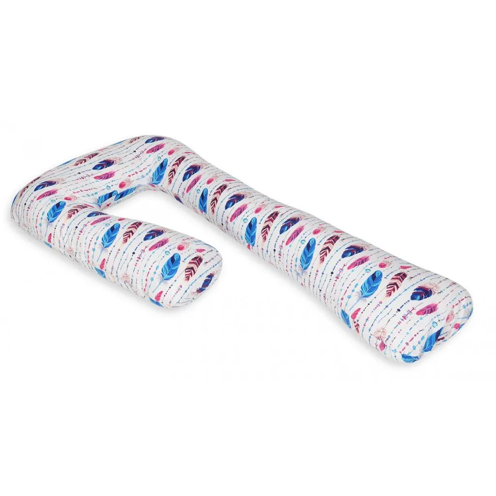 Coussin de naissance rose déhoussable pour un soutien postnatal doux
