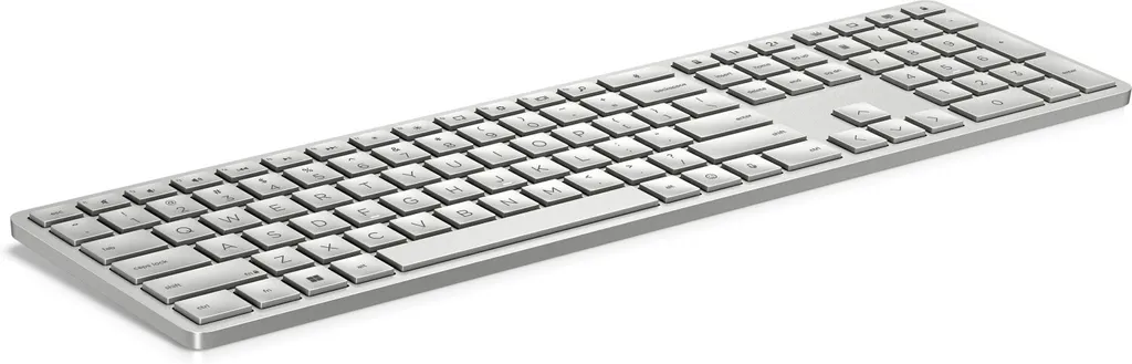 Clavier Bluetooth HP 970 Argent : Idéal pour Télétravail et Multitâche