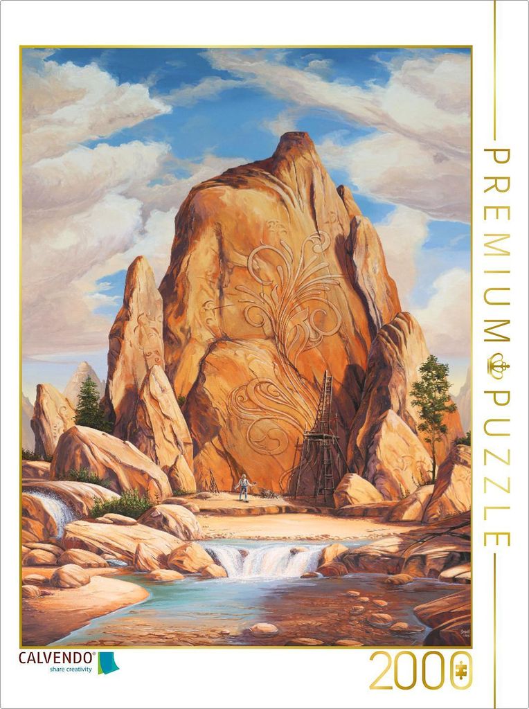 CALVENDO Puzzle Lebenswerk 2000 Teile Puzzle hoch | 2000 Teile Lege-Größe 90x67cm Foto-Puzzle für glückliche Stunden