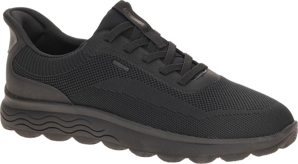 Scarpe da ginnastica GEOX SPHERICA PLUS, tessuto, nero, Immagine del prodotto 
