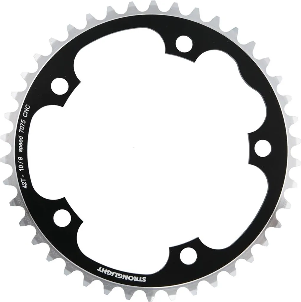 Plateau 130mm Stronglight 42Z : Fini les Sauts de Chaîne sur votre Vélo