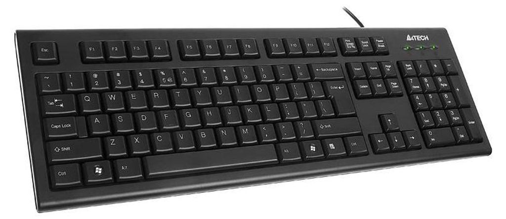 Tastiera a filo A4Tech KR-85 USB nero Immagine del prodotto 
