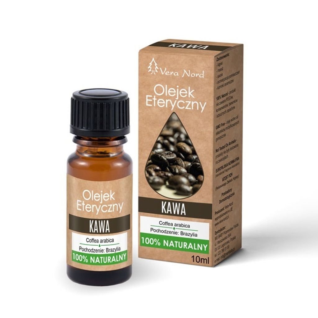 Natürliche Kaffee-Duftöl Aromatherapie, 10ml