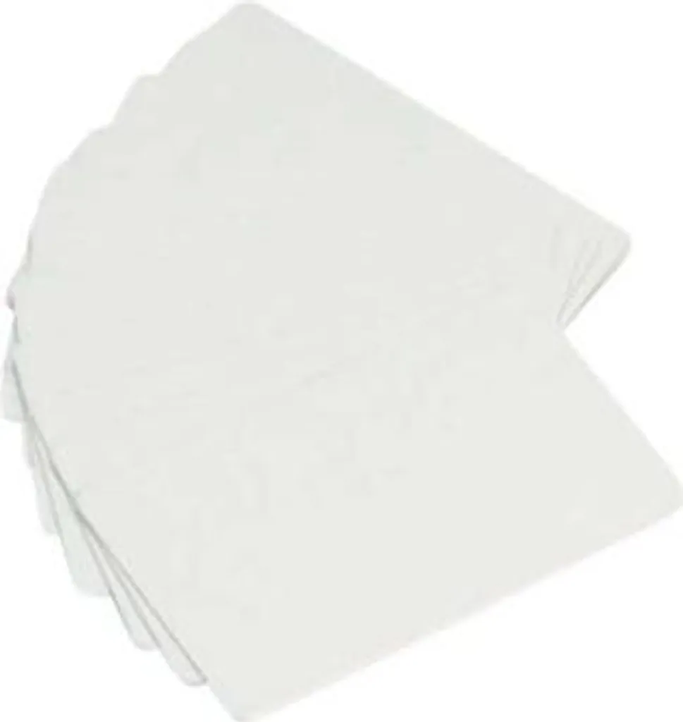Solution Anti-Rayures : 500 Cartes PVC Zebra 104523-116 Haute Qualité