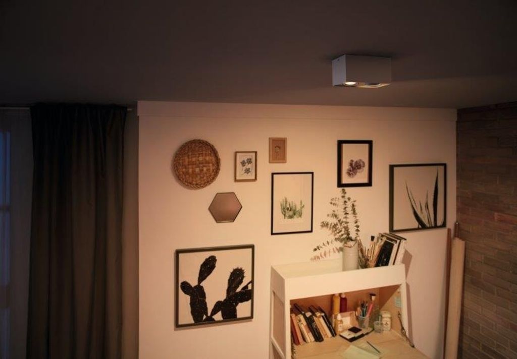 Philips WarmGlow LED Box Decken-/Wandspot, 2x, Strahler Produktbild 