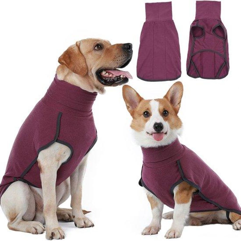 Hundekleidung - Fleecejacken für Hunde - Pullover Pyjamajacken - Stretch-Sweatshirts - Warme Herbst- und Winterkleidung - Wolljacken - Geschikt f...