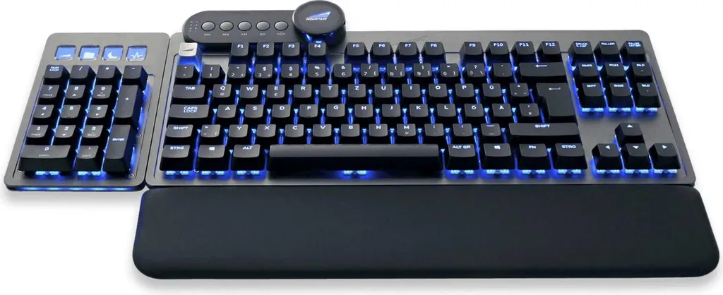 Clavier Gaming AZERTY Mountain Everest Max avec Switchs MX Speed Gray