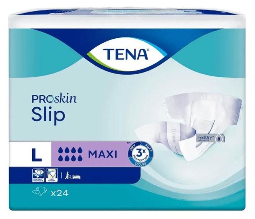 Tena Proskin Slip Maxi Large - 1 paquet de 24 protections Image du produit 