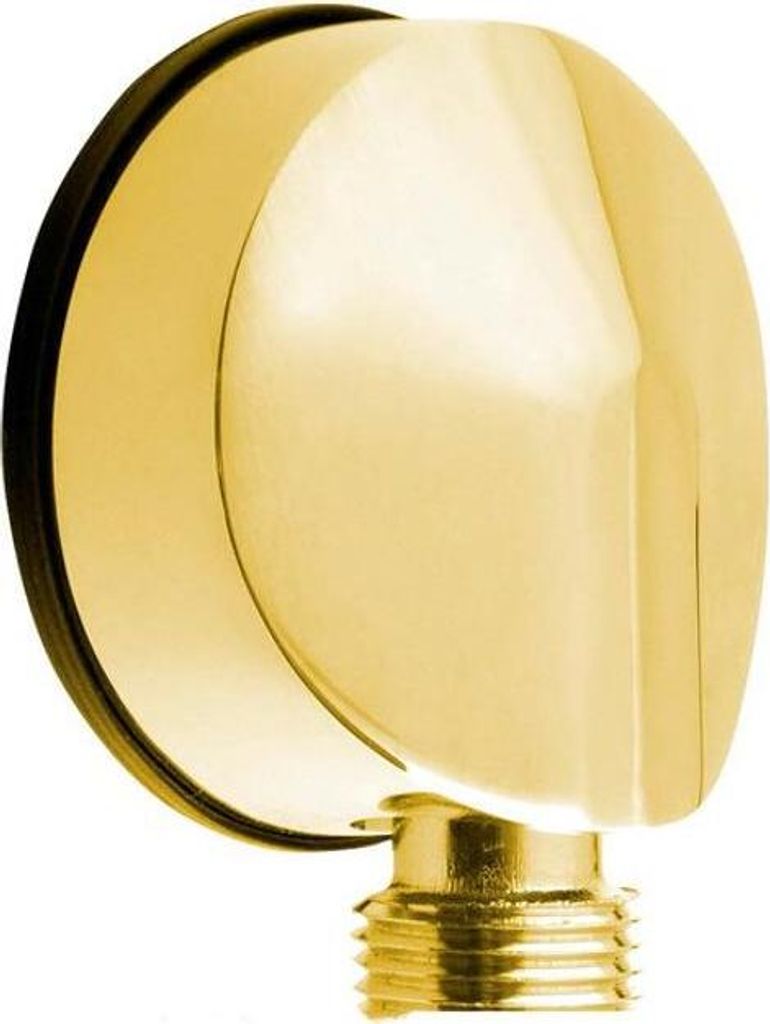 Duschanschluss, Durchmesser 50mm, Gold