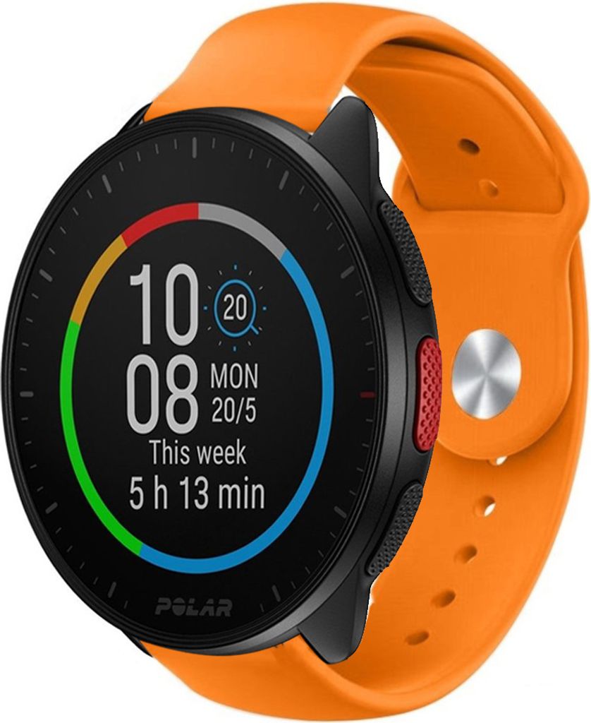 Strap-it Polar Pacer Sportarmband (Orange)