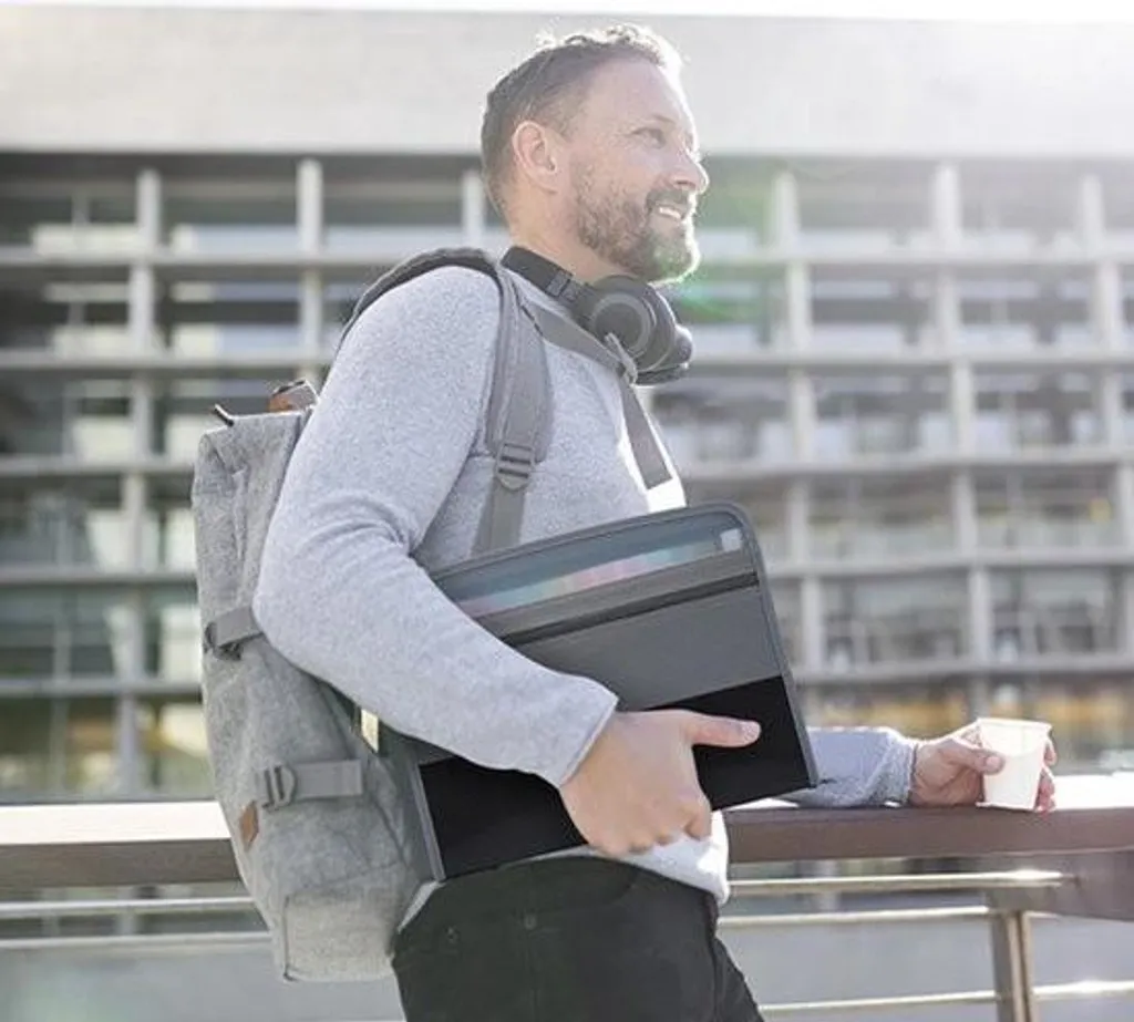 Porte-documents robuste à 13 compartiments avec onglets et zip format A4 - 7