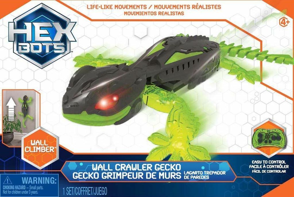 Hexbots Wall Crawler Gecko RC (Wandkriechender Gecko) Produktbild 