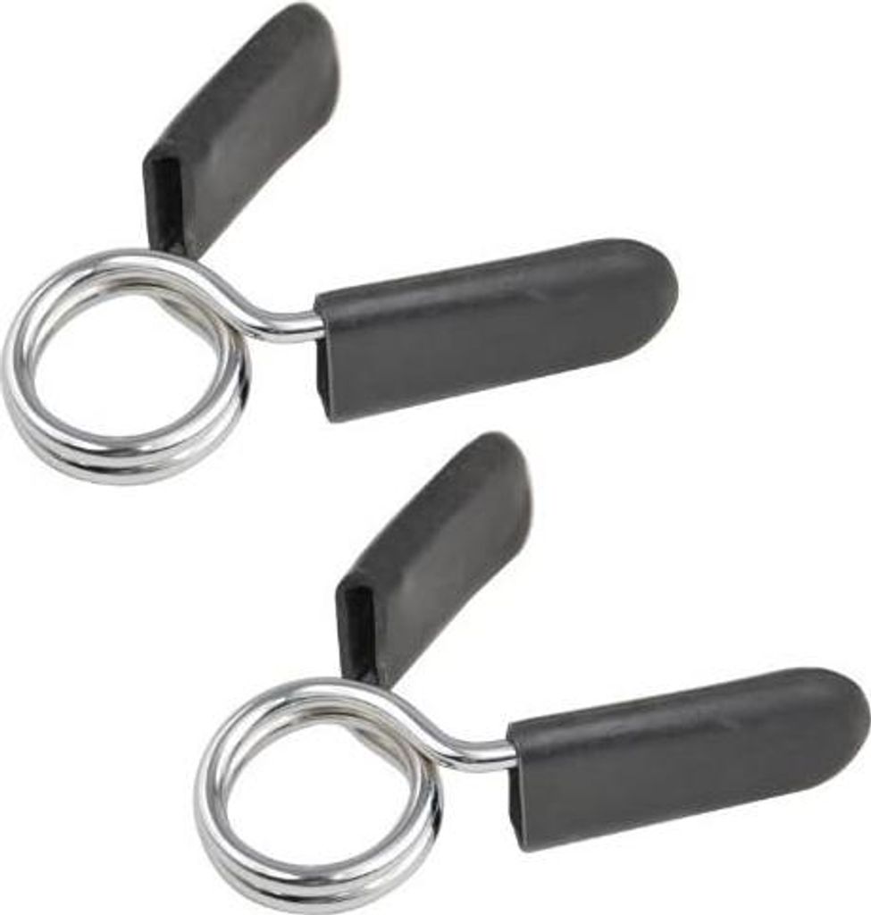 TRIXES 2 x 1-Zoll-Federgriffhanteln für Hantelstangen Kurzhanteln Fitnessstudio