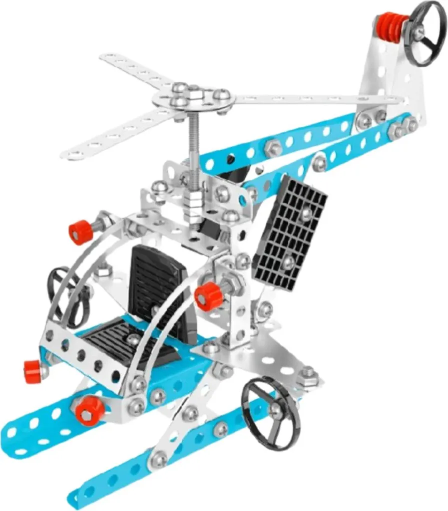 Technok Helicoptere 4944 P10 Blocs de Construction en Métal pour Enfant - 3