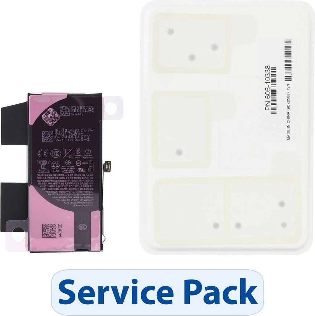 ServicePack Akku passend für Apple iPhone 13 Mini (661-22374)