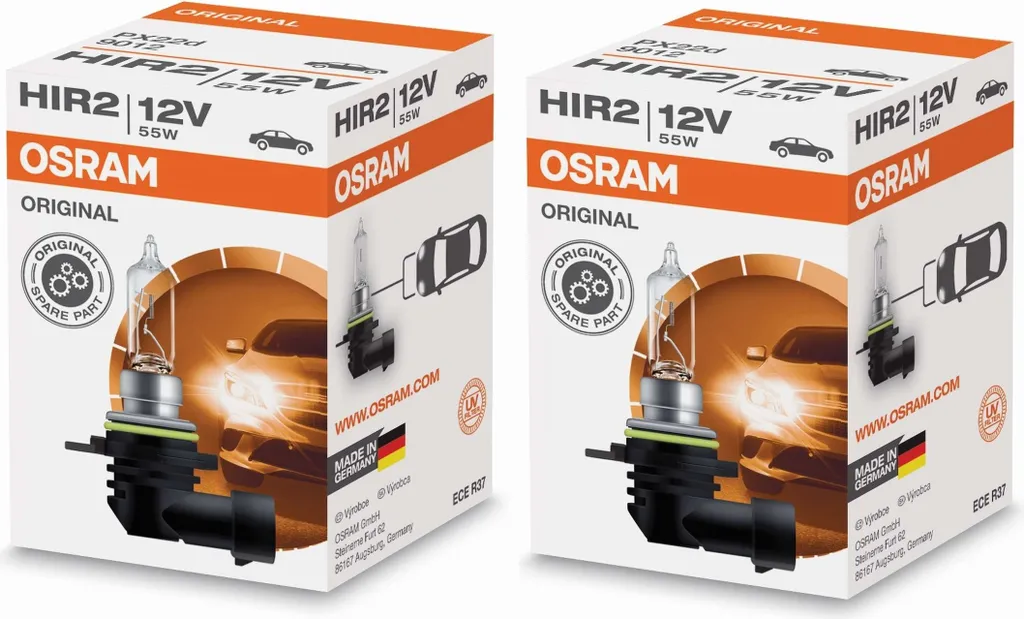 Réparez vos Phares avec l'Ampoule HIR2 OSRAM 55W : Visibilité Maximale