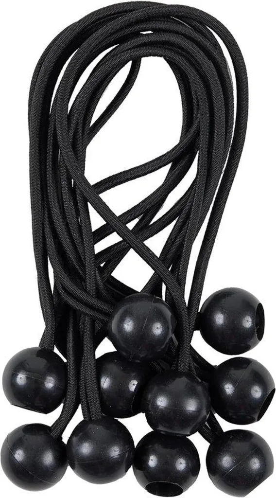 Tendeurs élastiques robustes 17 cm avec bille de blocage haute tension