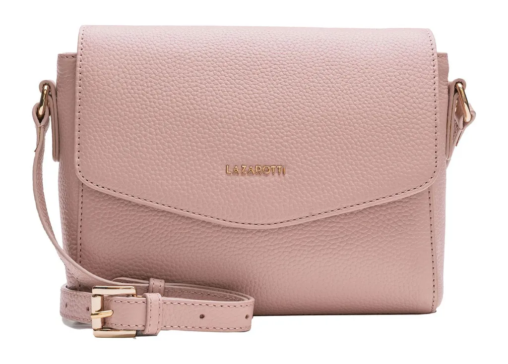 Lazarotti Bologna Borsa Tracolla Pelle Rosa Antico | Crossbody Elegante