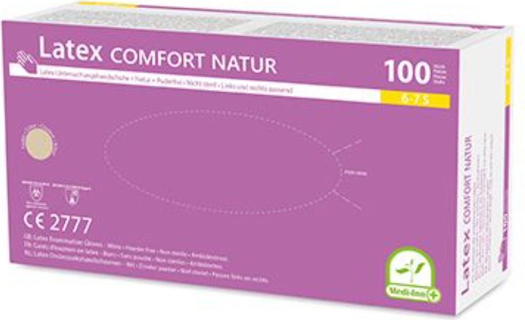 PAPSTAR unisex Einmalhandschuhe Comfort weiß Größe M 100 Produktbild 5
