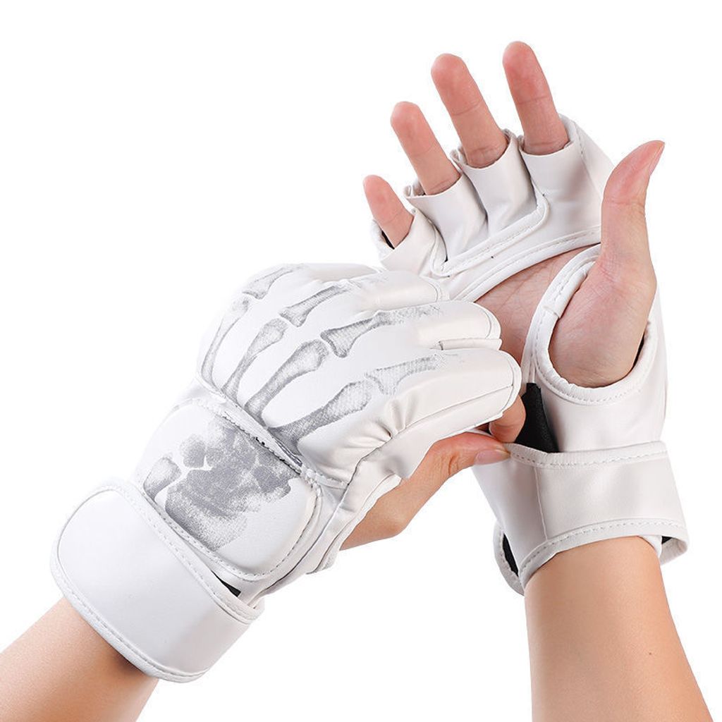 MMA Handschuhe, Halbfinger MMA Boxhandschuhe mit Produktbild 7