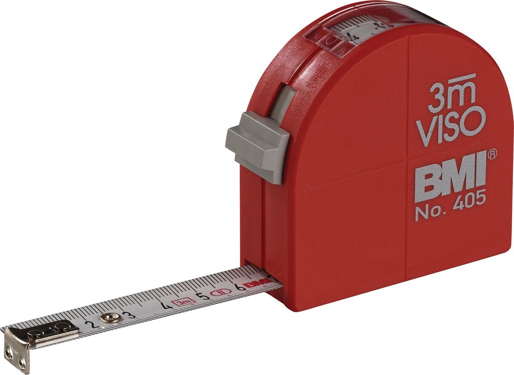 BMI Mètre à ruban de poche VISO L.3m ruban-l.16mm mm/cm EG Image du produit 