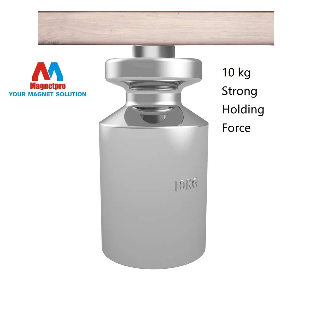 Aimants en Pot avec Vis pour Fixation Murale Lot de 12 Magnetpro