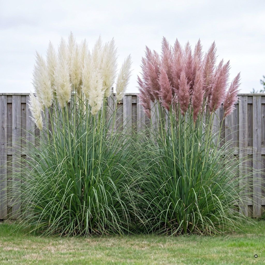 Stauden Gänge 2 x Cortaderia selloana im 1 Liter Topf - Produktbild 