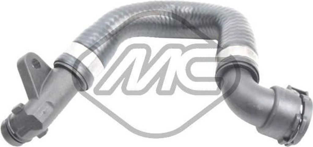 Metalcaucho 99393 Kühlerschlauch OE 7521066 kompatibel mit X1, 3er E91, 3er E92, 3er E93, 3er E90, 1er E82, 1er E88, 1er E81