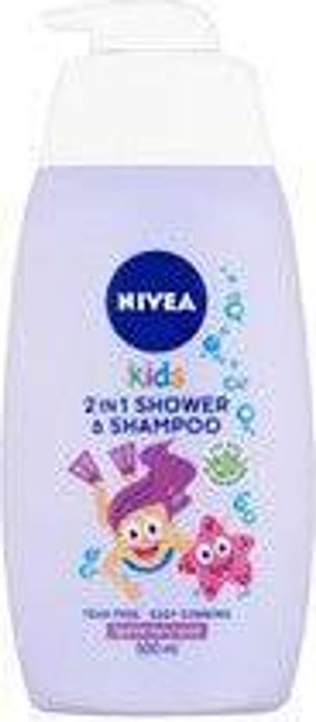 Nivea Kids 3v1 Shower & Shampoo & Conditioner Shampoo, Conditioner und ein Duschgel für Kinder Girl 500 ml