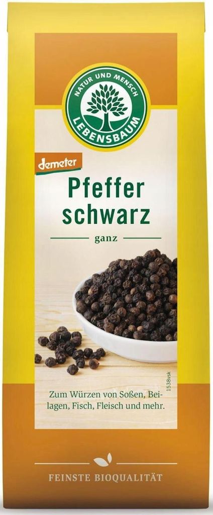 Lebensbaum Pfeffer, schwarz, ganz (1 x 50 g) -