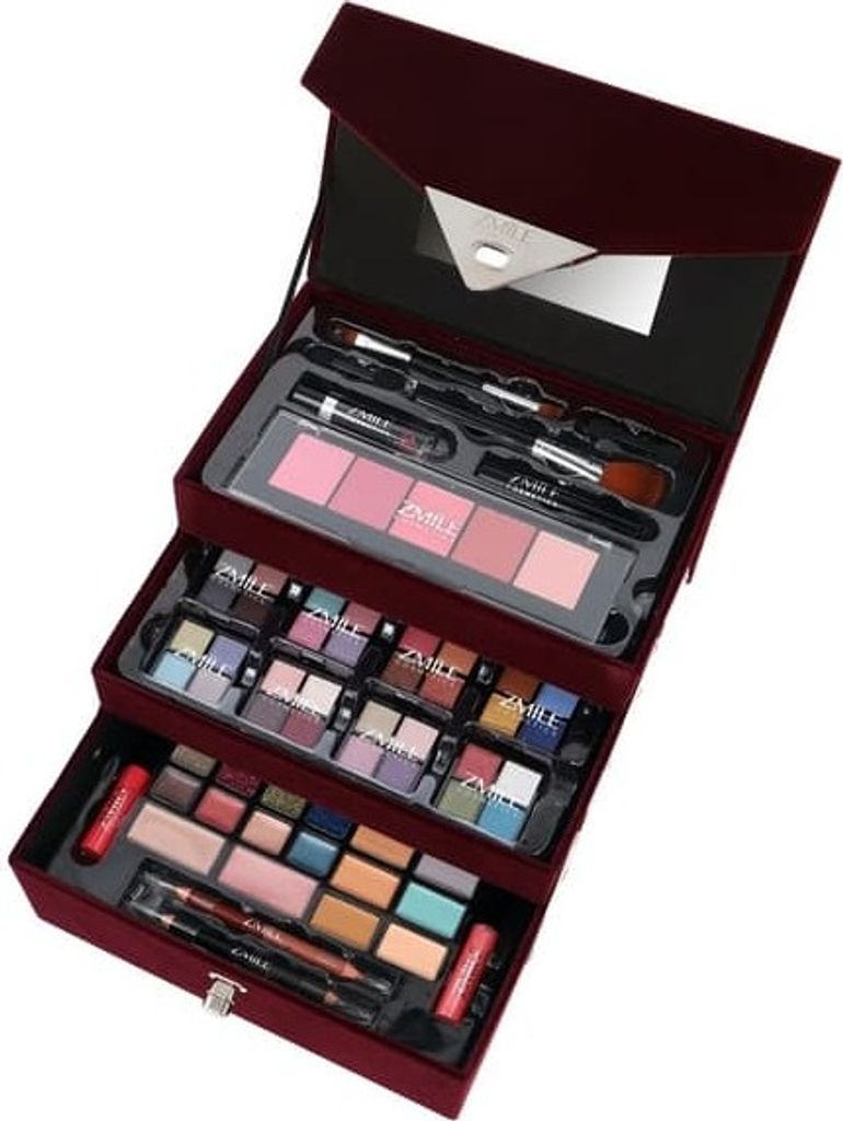 Zestaw kasetek do makijażu Deluxe Velvety Dark Berry 74 szt Zdjęcie produktu 6