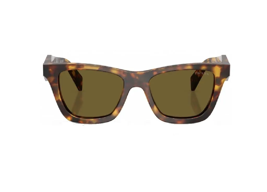 Lunettes de soleil contre l'éblouissement en acétate havane et marron