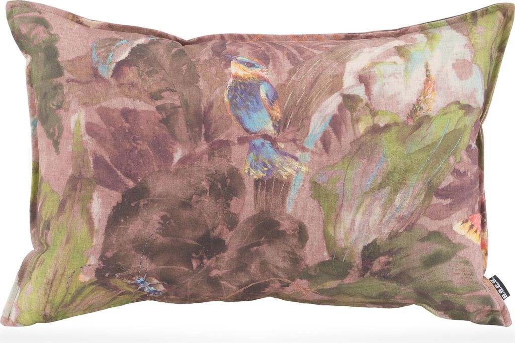 H.O.C.K. Lilly Love Kissen mit Biese 60x40cm rosé col. 07