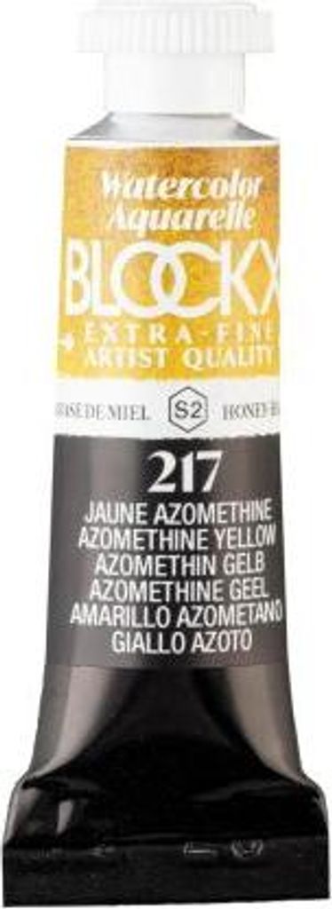 Blockx 3x Extrafeine Aquarellfarbe, Tube 5ml - Chromkobaltgrün 43217BXC