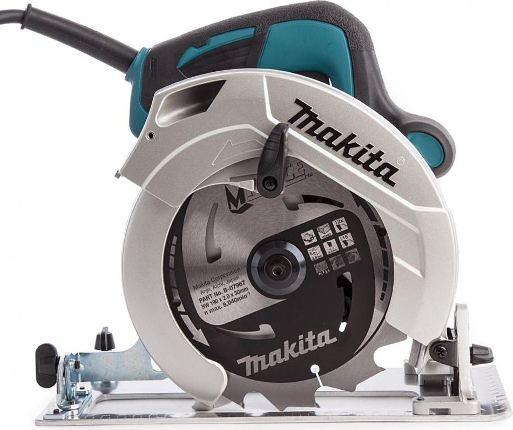 Makita HS7611 Tragbare Kreissägemaschine, 19cm, 5500RPM, Produktbild 