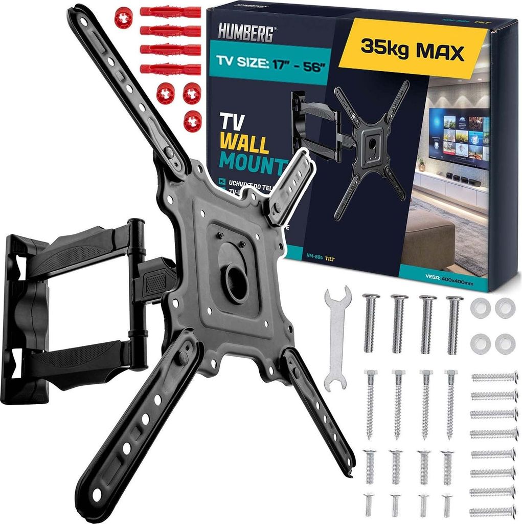 TV-Halterung 17-56 Zoll Humberg 35 kg Produktbild 