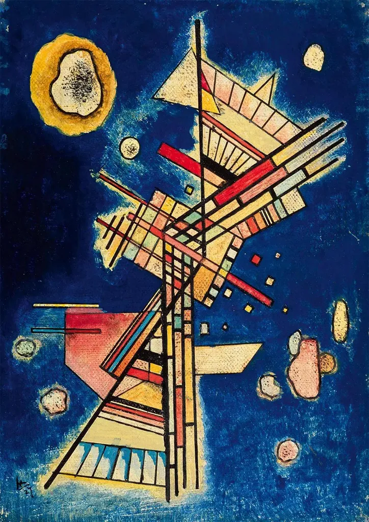 Activité détente : Puzzle 1000 pièces Dark Cold Kandinsky Vassily