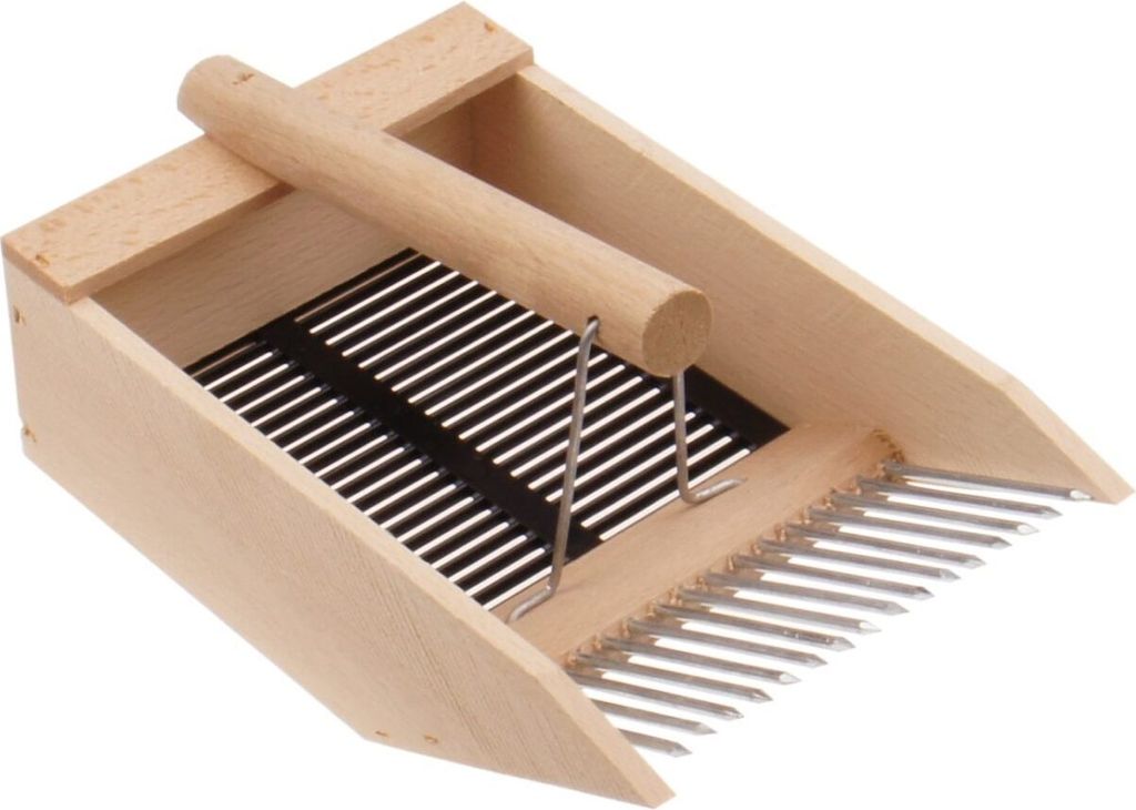 Cueilleur à Baies Avec Peigne Métallique Et Manche Ergonomique - Pour Myrtilles, Mûres, Groseilles...