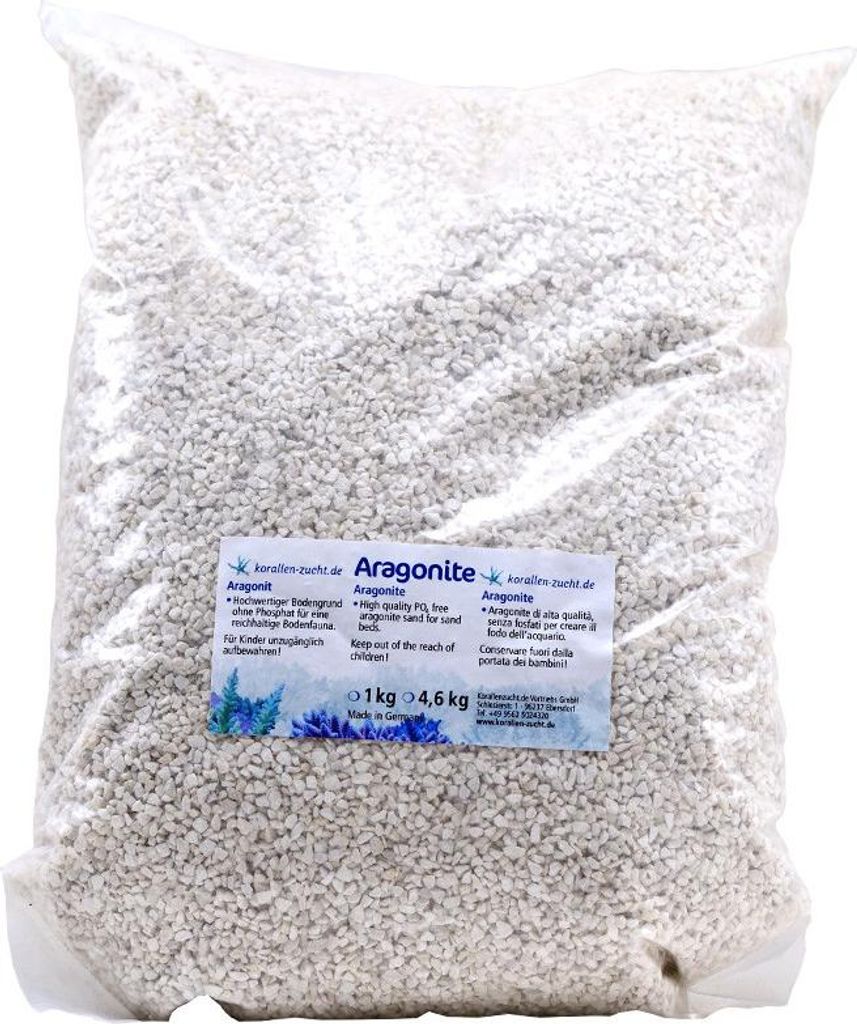 Korallen-Zucht - Korallensand Aragonit 4,6kg