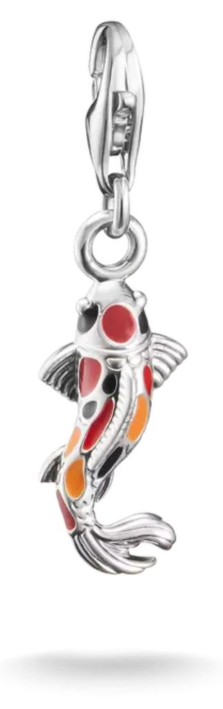 Charm-Anhänger Koi Original Silber Produktbild 