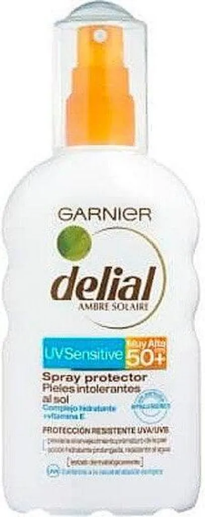 Protection solaire Delial SPF 50+ 200 ml anti-rougeurs peaux sensibles
