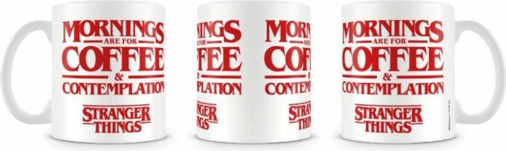 Stranger Things Tasse Coffee and Contemplation