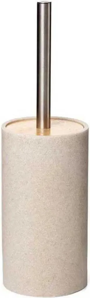 Tatay 6400300 Spazzola WC Bora Beige - Massima Igiene e Stile 32cm