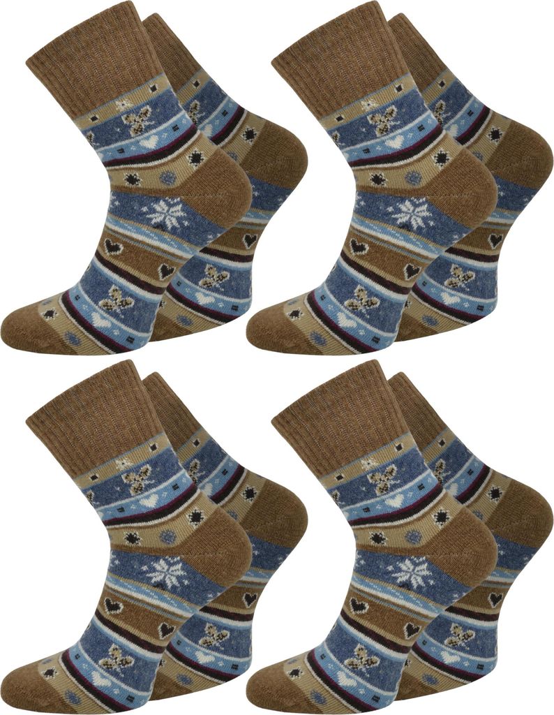 normani 4 Paar Edelsocken mit Seide und Modal