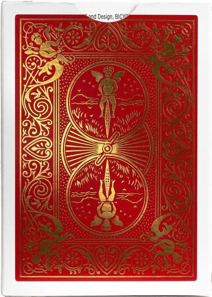 Bicycle 140th Anniversary Kartenspiel Rot  Rot One Size Produktbild 