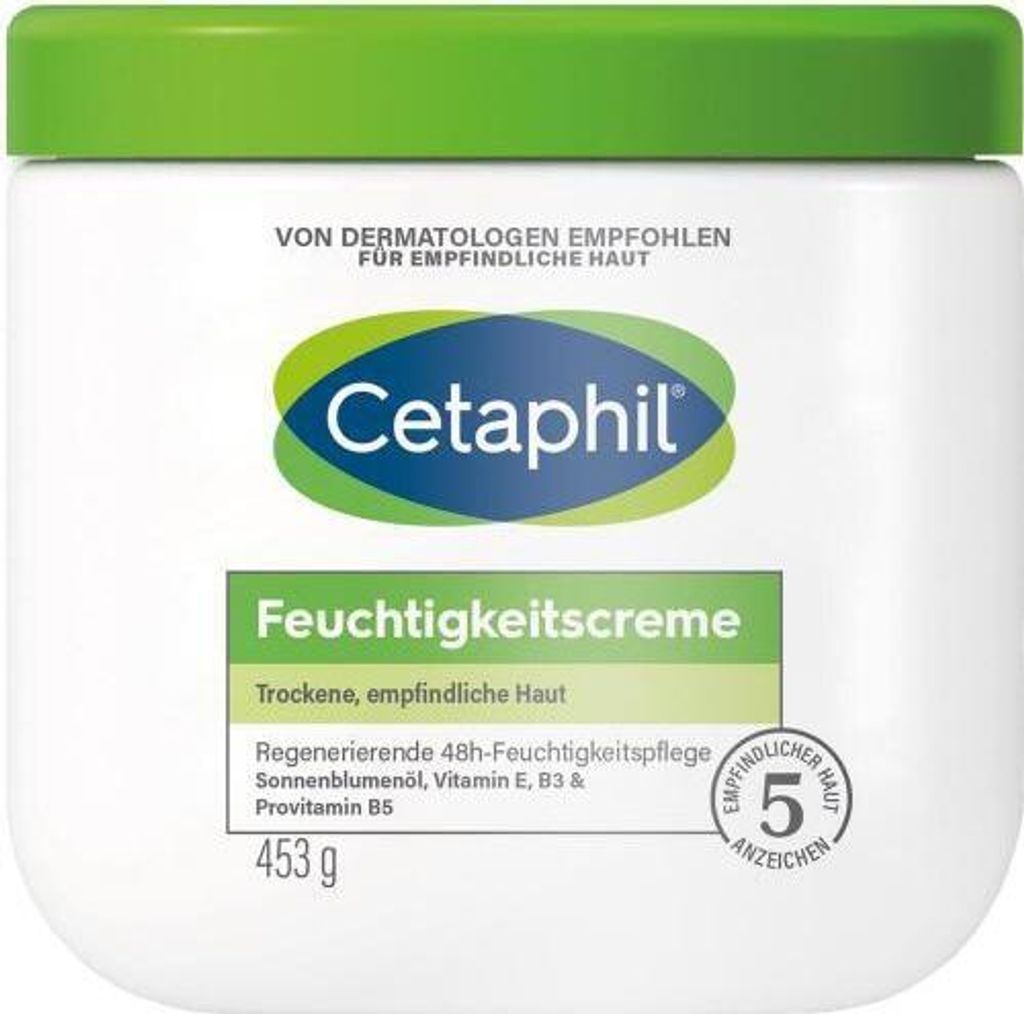 Cetaphil Feuchtigkeitscreme, 456 ml Creme Produktbild 1