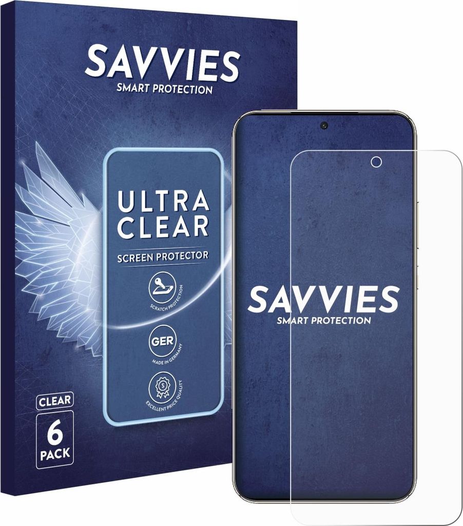 6x Für Honor X70 Schutzfolie Savvies Displayschutz Display Schutz Folie Klar Transparent